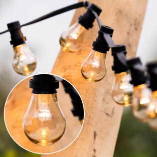 Prikkabel ledlampen