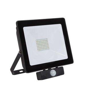 Bouwlamp met sensor