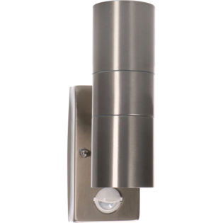 Buitenwandlamp met sensor