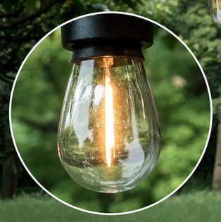 LED Lampe gerades Filament