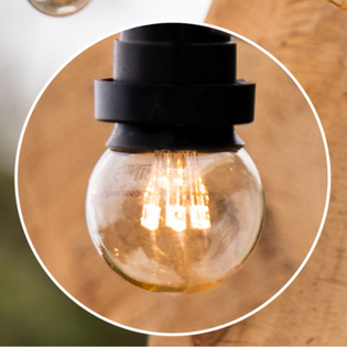 LED Lampe lange Stab Filamente