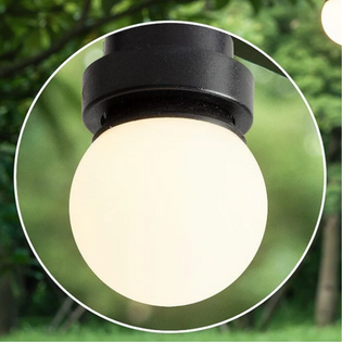 LED Lampe milchweiße Abdeckung