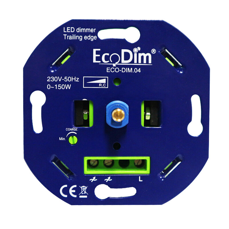ECO-DIM.04 LED-Dimmer Universal 0-150W Phasenabschnitt (RC)