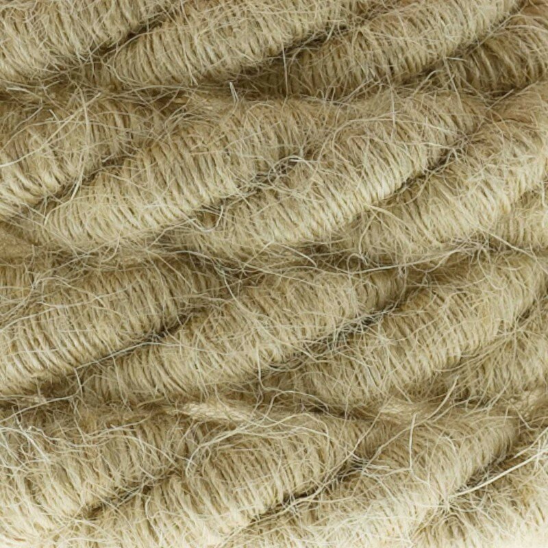 Juten touw snoer 16mm dik detail