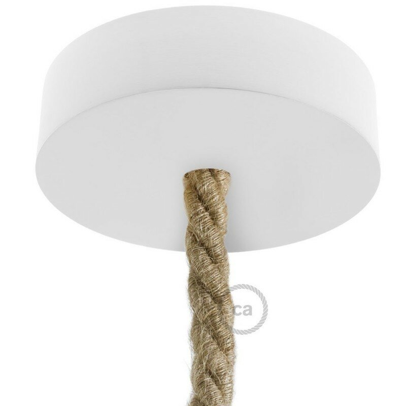 Wooden Ceiling Cap Kit | for XL Cord | White