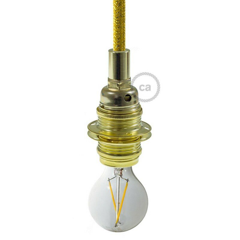 Industrial Lamp Holder E14 | Gold LUXE