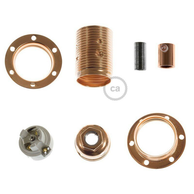 Industrial Lamp Holder E14 | Copper LUXE