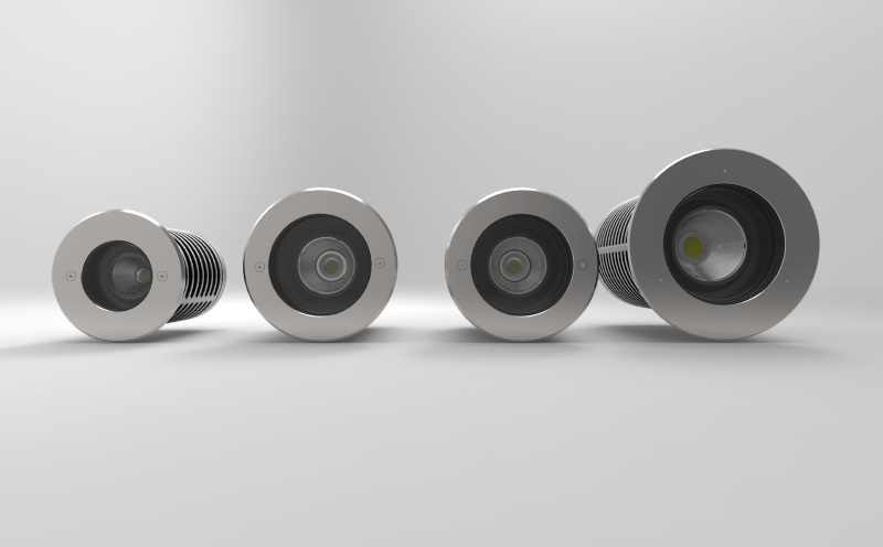 Bodenspot 106 mm Schwenkbar | 9W 3000K | Dimmbar