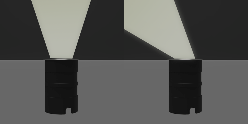 Ground Spot 170 mm Adjustable | 28W 3000K | Dimmable