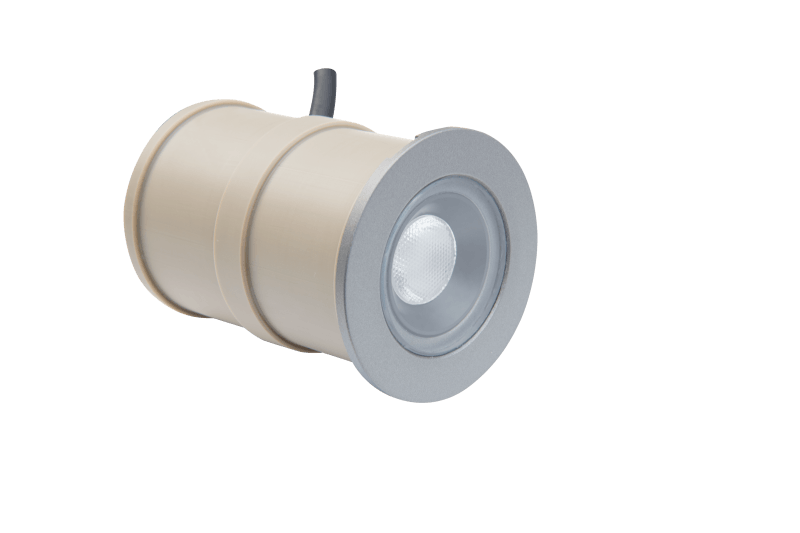 Bodenspot Grau 55 mm | 2.5W 3000K (24V)