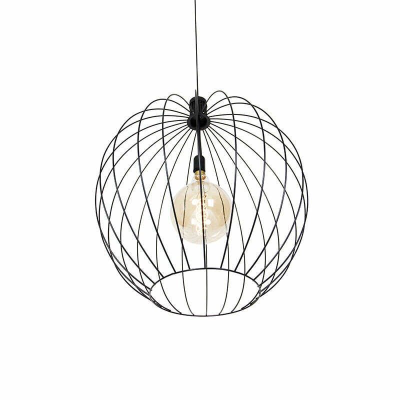 Design Hanglamp Zwart 70 cm - Wire Dos