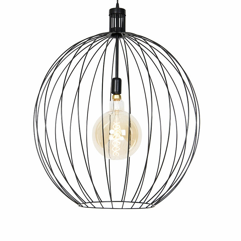 Design Hanglamp Zwart 70 cm - Wire Dos