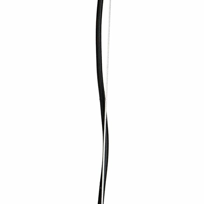 Moderne Hanglamp Messing met Smoke Glas 50 cm - Ball