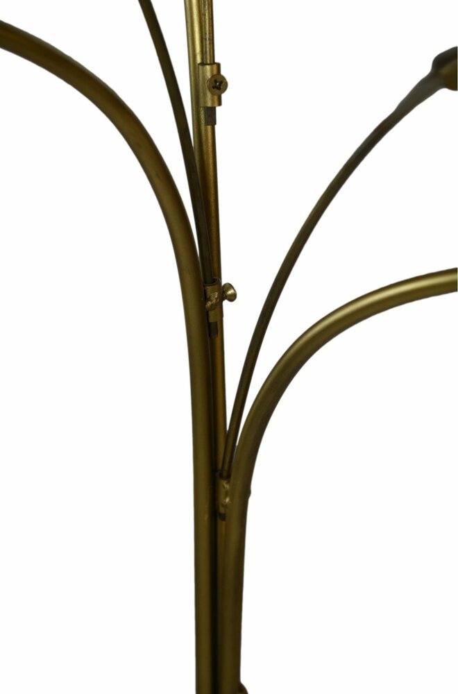 Vloerlamp Palmboom | Goud | Metaal | 150 cm