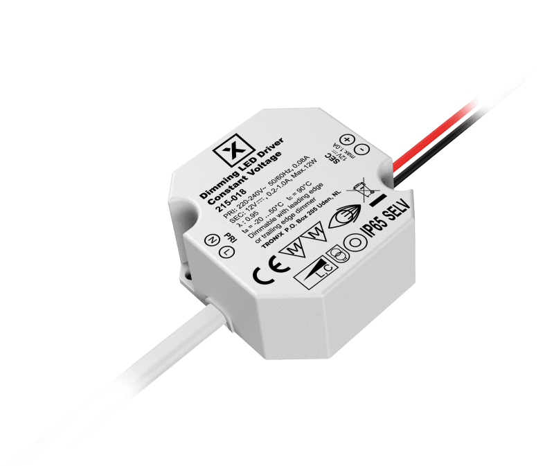 LED Treiber 12V Konstant | 12W | Dimmbar | Extra Klein