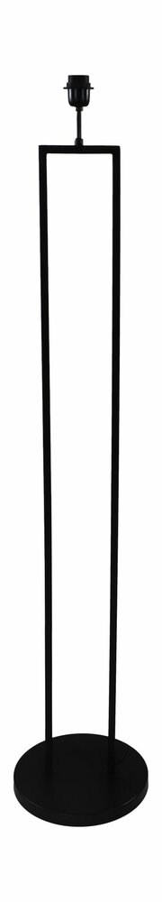 Staande Vloerlamp Zwart - 150 cm - Metaal