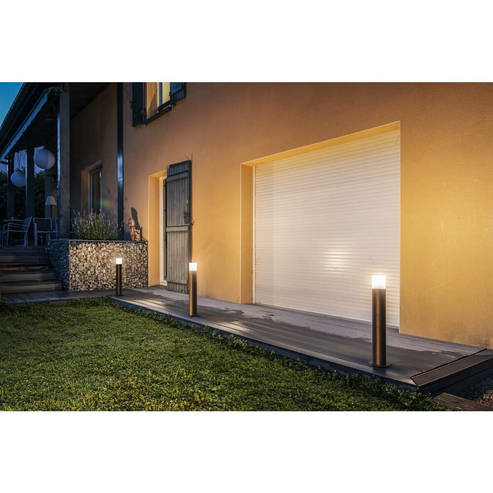 Stehende Au&szlig;enlampe GRAFIT | 90 cm | E27