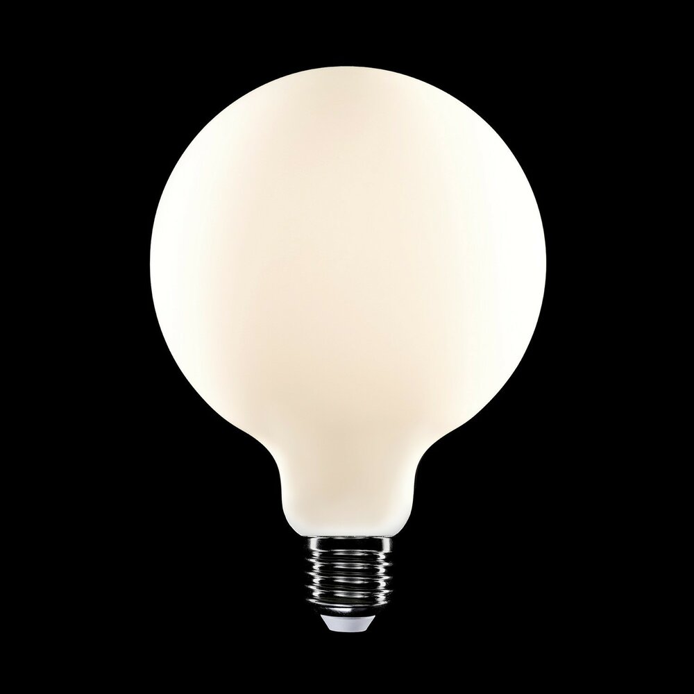 LED Porselein Effect Gloeilamp CRI 95 G125 7W 640Lm E27 2700K Dimbaar - P04 donker