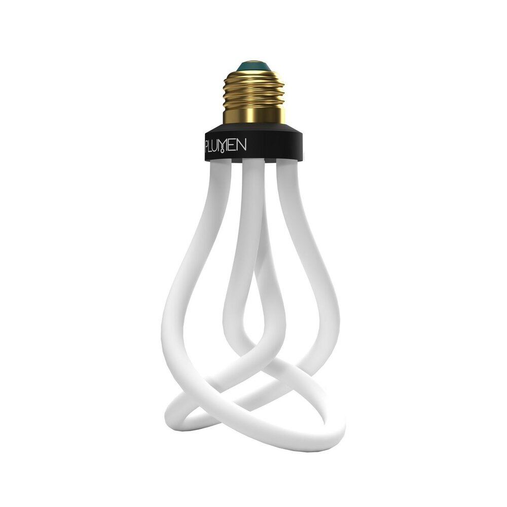 LED Gloeilamp Plumen 001 6,5W E27 Dimbaar 3500K gebogen