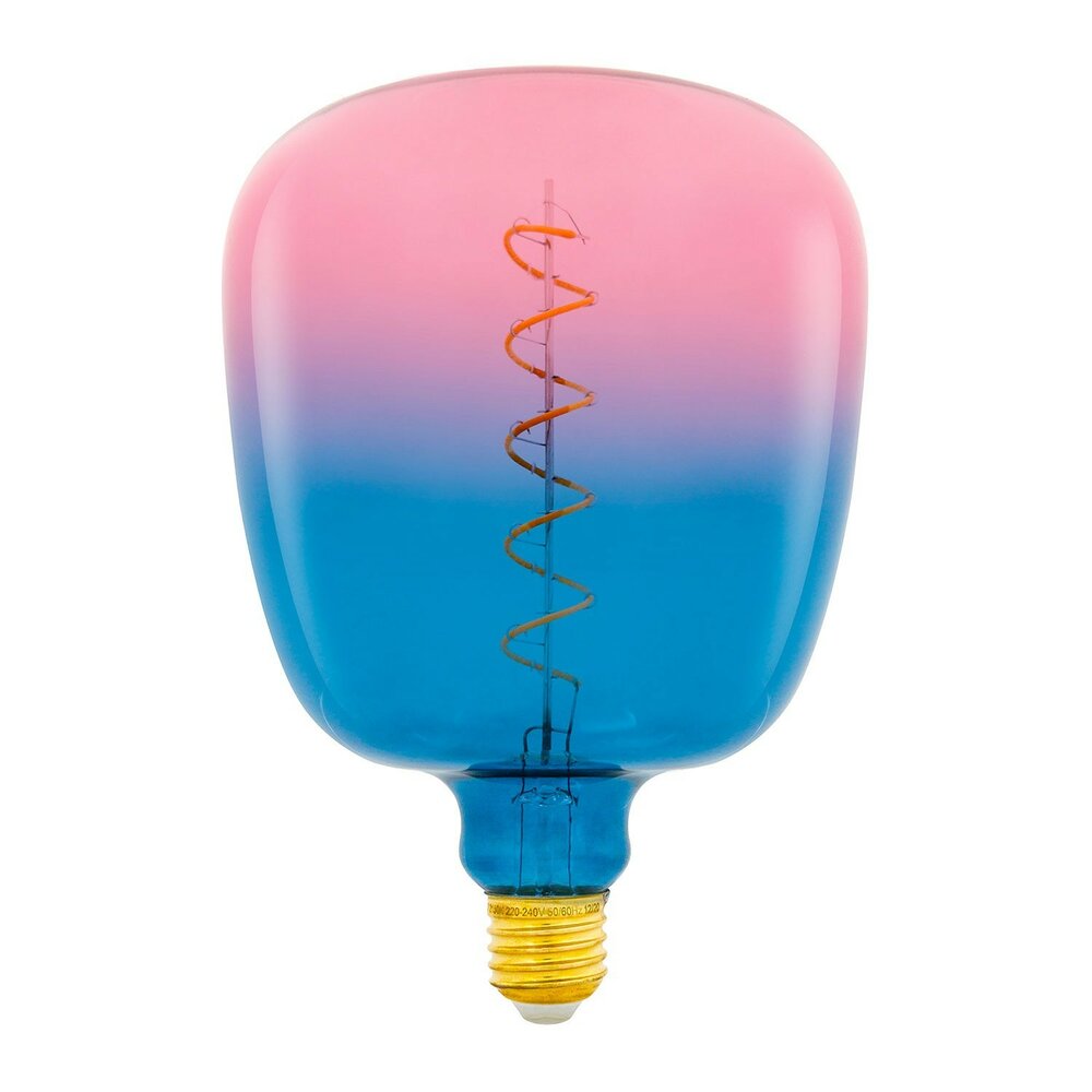 Bona Dream XXL Gloeilamp, Pastel Lijn, Spiraal Filament, 5W E27 Dimbaar 2150K