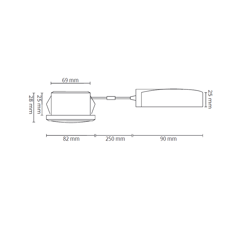 Led inbouwspot EXTRA DUN - Wit 5W | Dimbaar