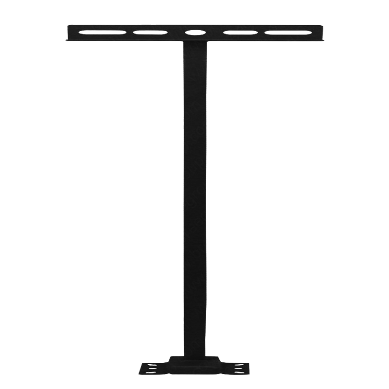 Wandhalterung f&uuml;r LED Baustrahler 80cm | Robuste Halterung f&uuml;r Wandmontage