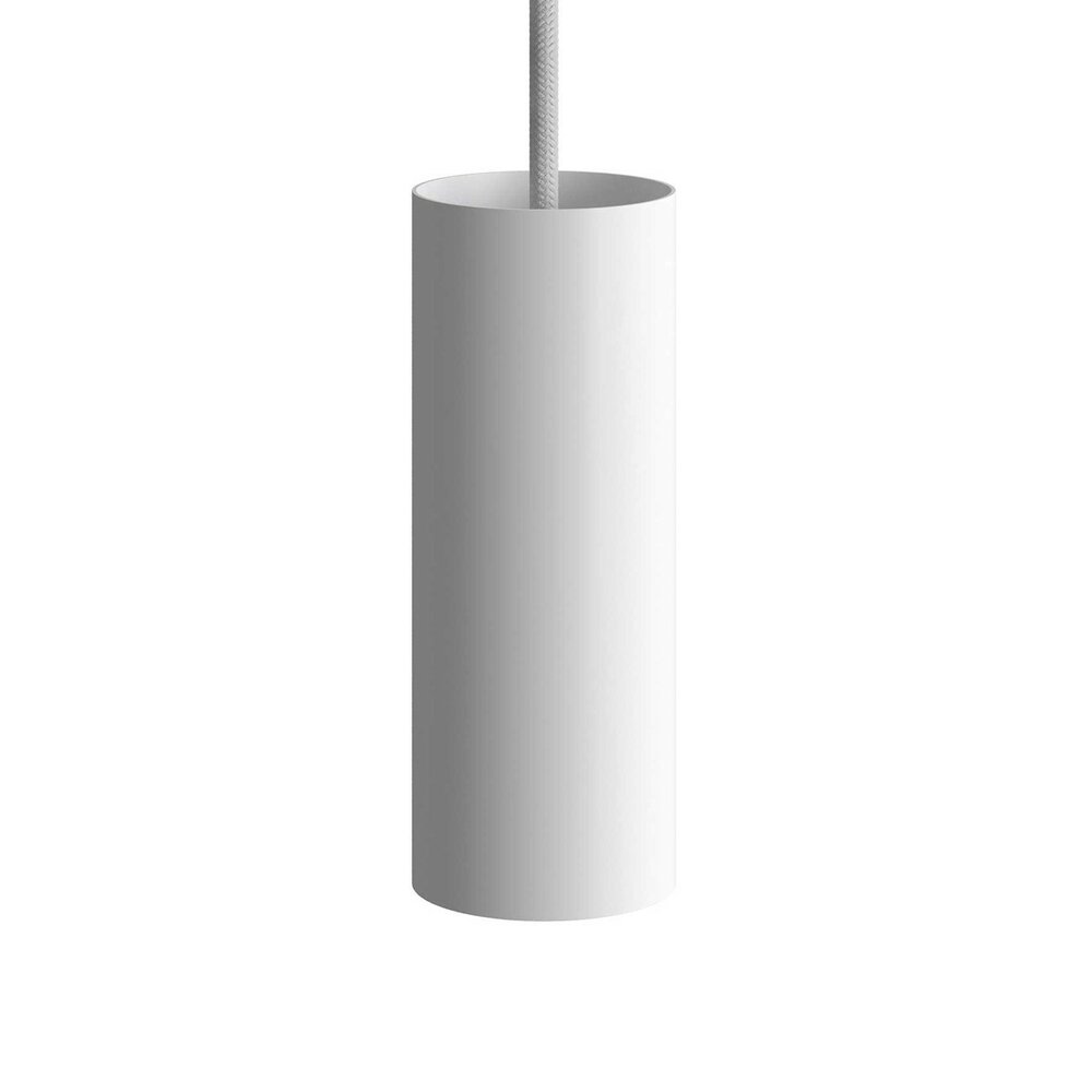 Metal spotlight E14 matte white