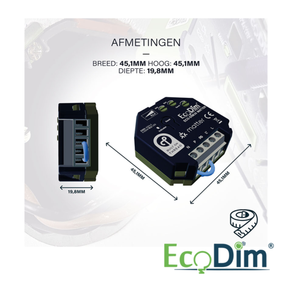 ECODIM LED-Dimmer | MATTER | Modul | 250 Watt