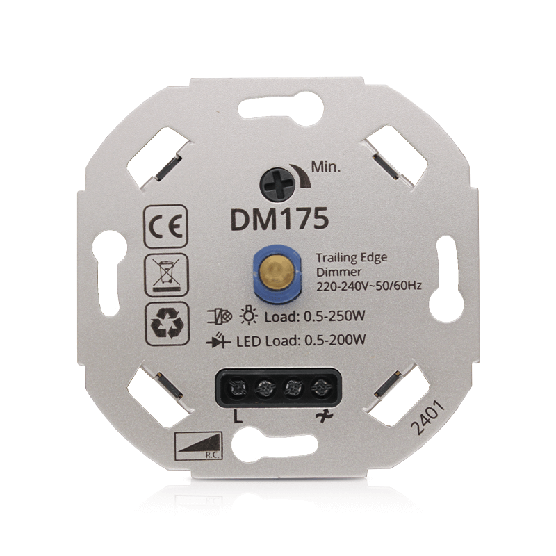 Universele LED Dimmer | 5-175W | Fase Afsnijding