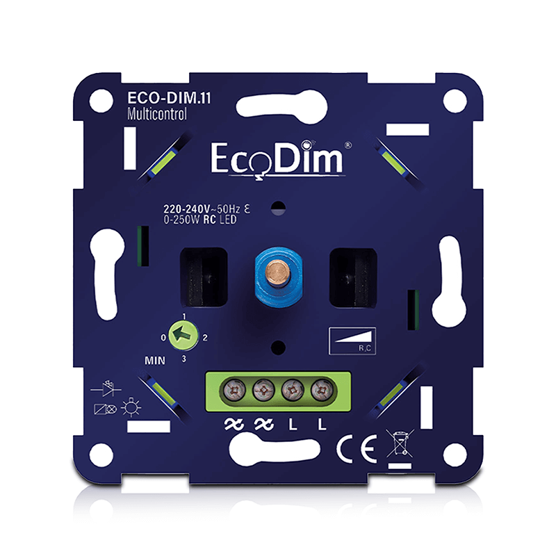 ECODIM | Multicontrol LED-Dimmer Universell | 0&ndash;250W | Phasenabschnitt (RC)
