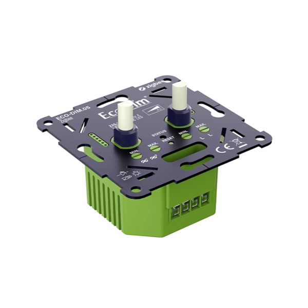 ECODIM | Zigbee LED Dimmer Duo | 2x 0&ndash;100W | Fase-afsnijding (RC)