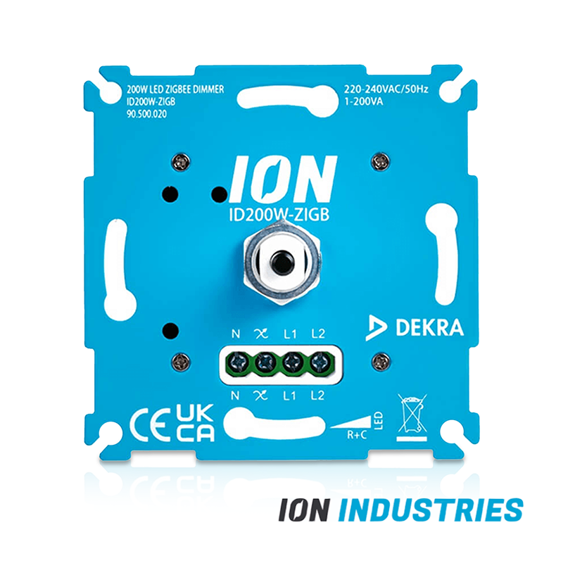 ION INDUSTRIES | LED Zigbee-Dimmer | 0&ndash;200W | Phasenabschnitt (RC)