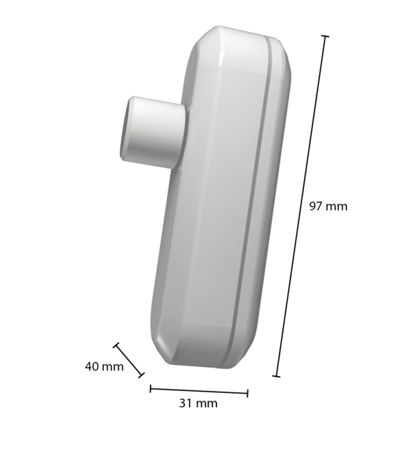 LED Inline Dimmer | 0&ndash;50W | White | Trailing Edge (RC)