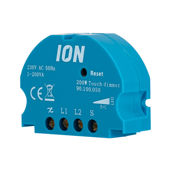 ION INDUSTRIES | LED-Touch-Dimmer | 0,3&ndash;200W | Phasenabschnitt (RC)
