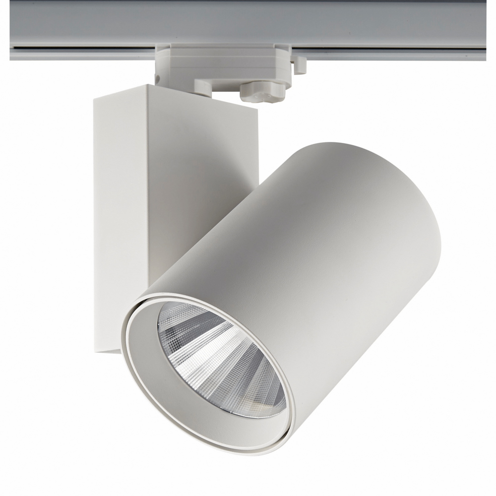 3-fase LED railarmatuur 40W wit &ndash; warmwit licht voor professioneel gebruik