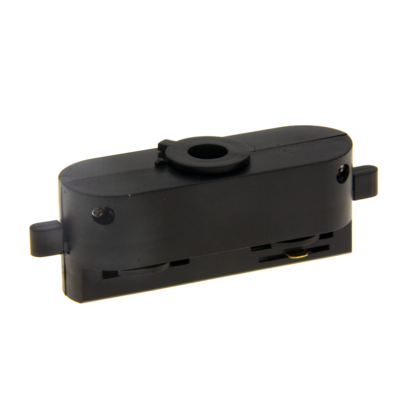 1-fase rail | Pendeladapter voor hanglamp | zwart