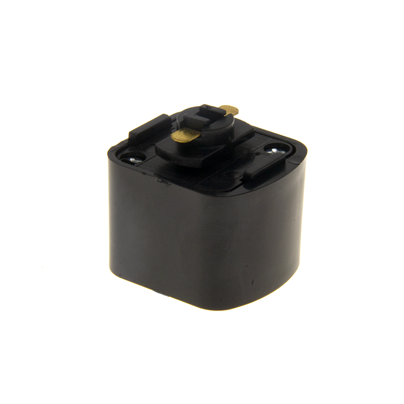 1-fase rail | Vierkante pendeladapter voor hanglamp | zwart