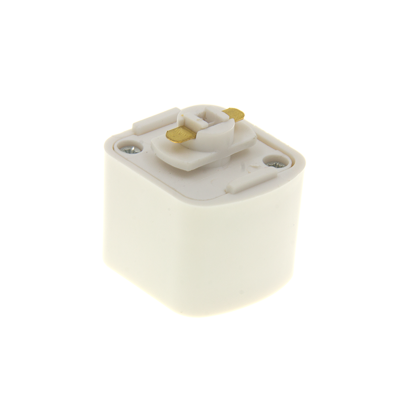 1-fase rail | Vierkante pendeladapter voor hanglamp | wit