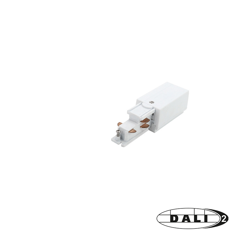DALI 3-fase rail power connector links | Wit