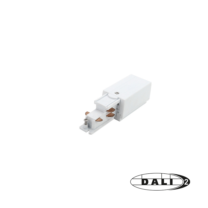 DALI 3-fase rail power connector links | Wit