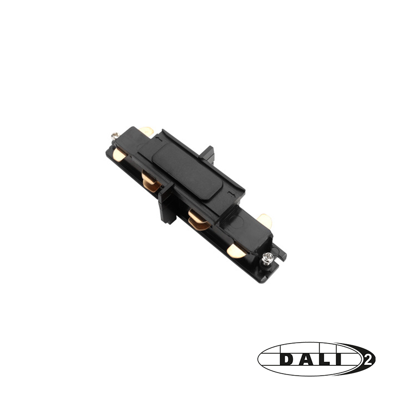 DALI 3-fase rail I-connector | Zwart