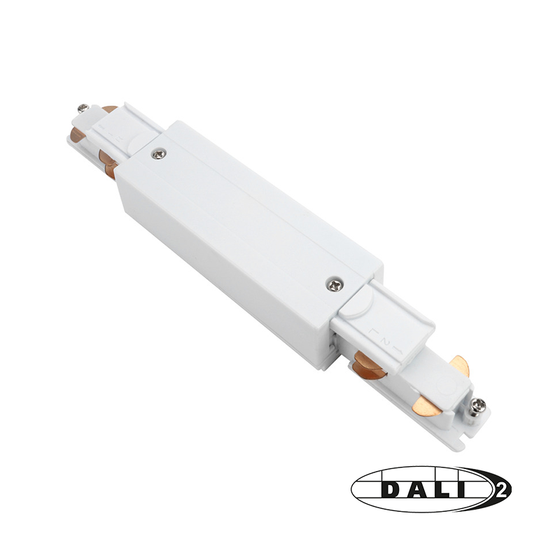 DALI 3-fase rail I-connector | Wit