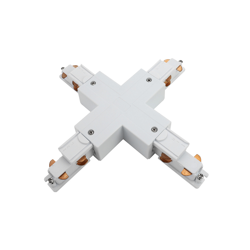 DALI 3-fase rail | X-vorm connector | Zwart | EURTRAC maat