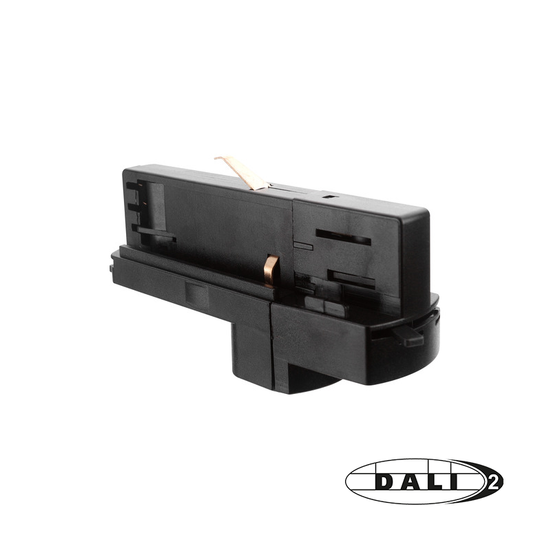 DALI 3-fase rail | Adapter | Zwart | EURTRAC maat