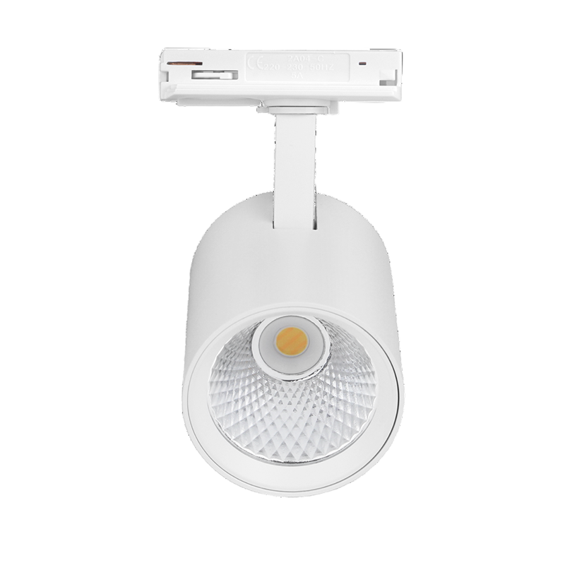 1-fase railspot 10W wit met instelbare lichtkleur (3000K-4000K-5700K)