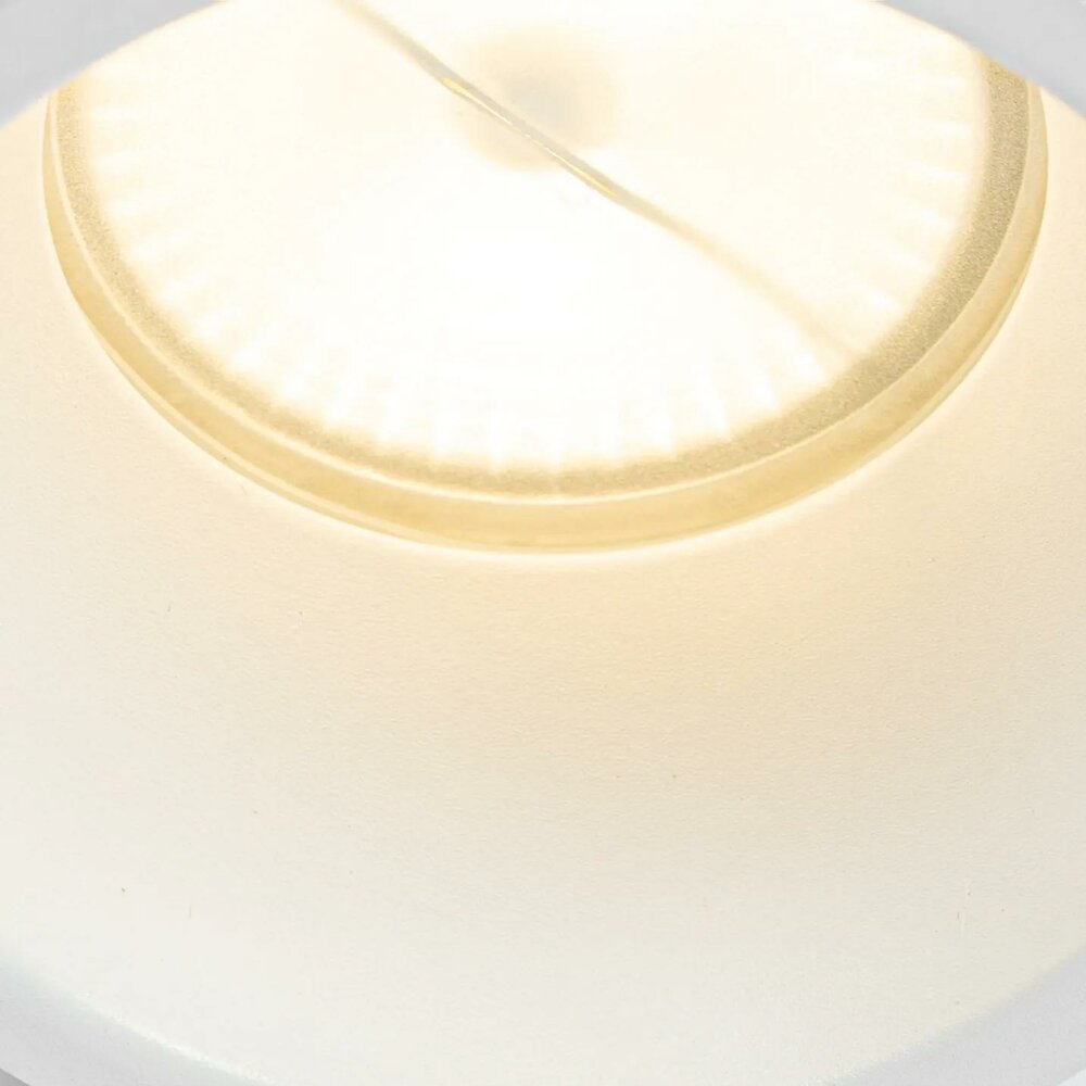 Recessed Spotlight White AR70 IP44 &ndash; Flush &ndash; 10.5 cm