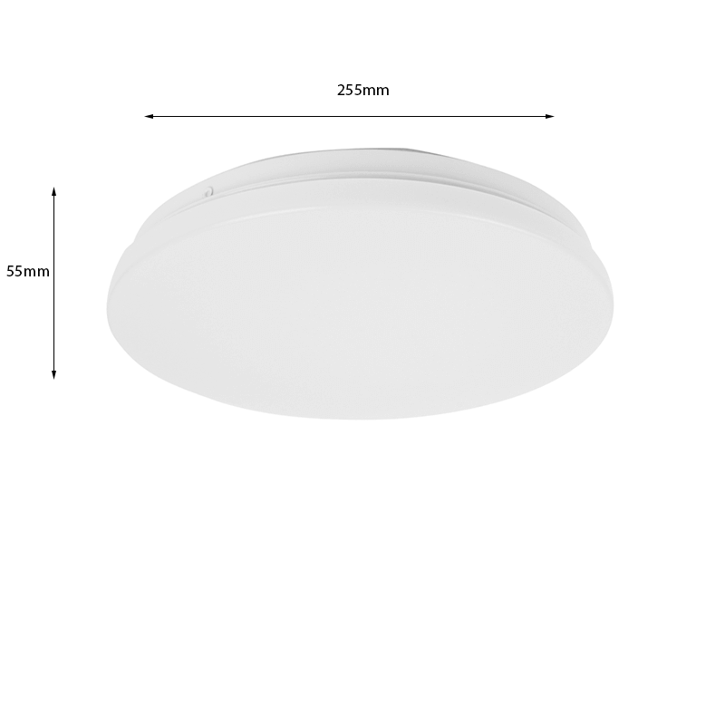 LED Plafondlamp Bestla 12W | 4000K | Opbouw Rond