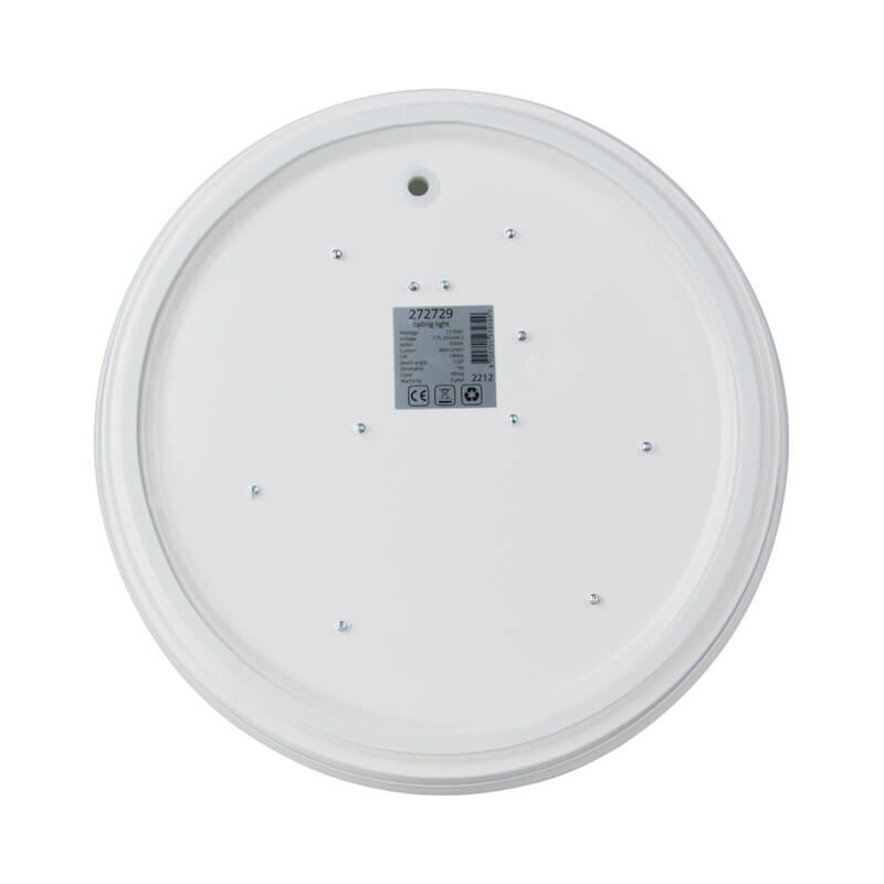 LED Plafondlamp Bestla 12W | 3000K | Opbouw Rond