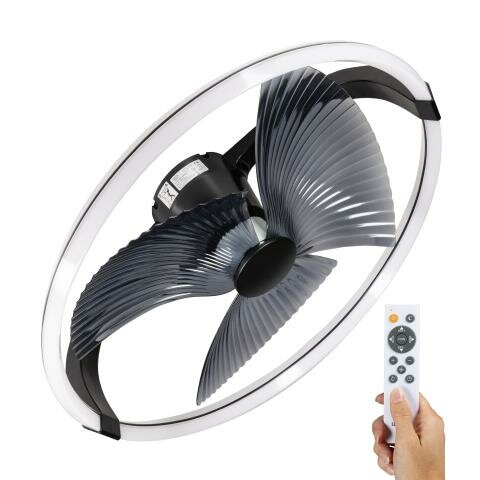 Deckenventilator XL mit LED | &Oslash;736 mm | 65W | Fernbedienung