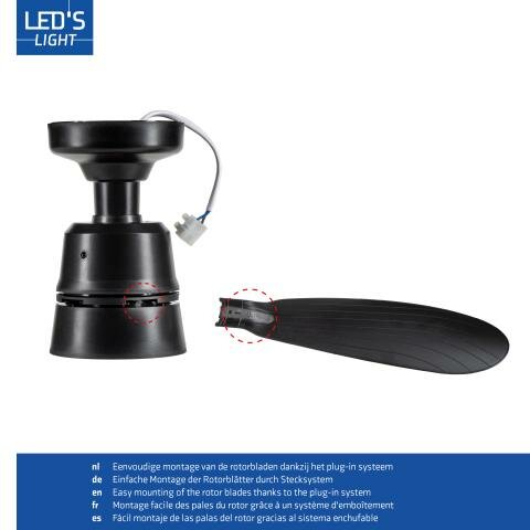 LED Plafondlamp met Sensor | 12W | IP65 | &Oslash;280 mm